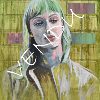 La jeune femme et les carreaux, 61 x 50 cm, VENDU